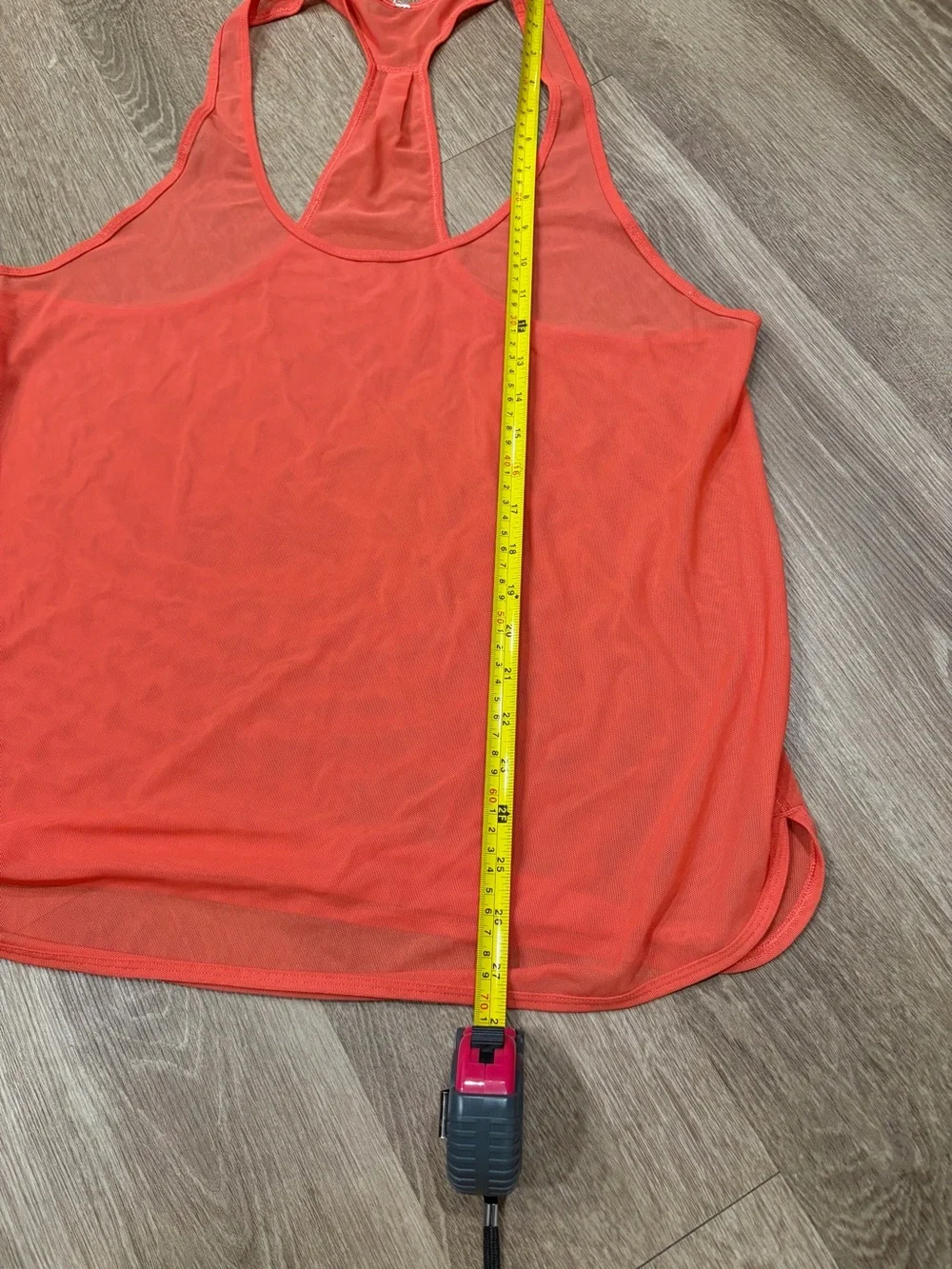 Lululemon Coral Racerback Tank Top I *See Measurements*